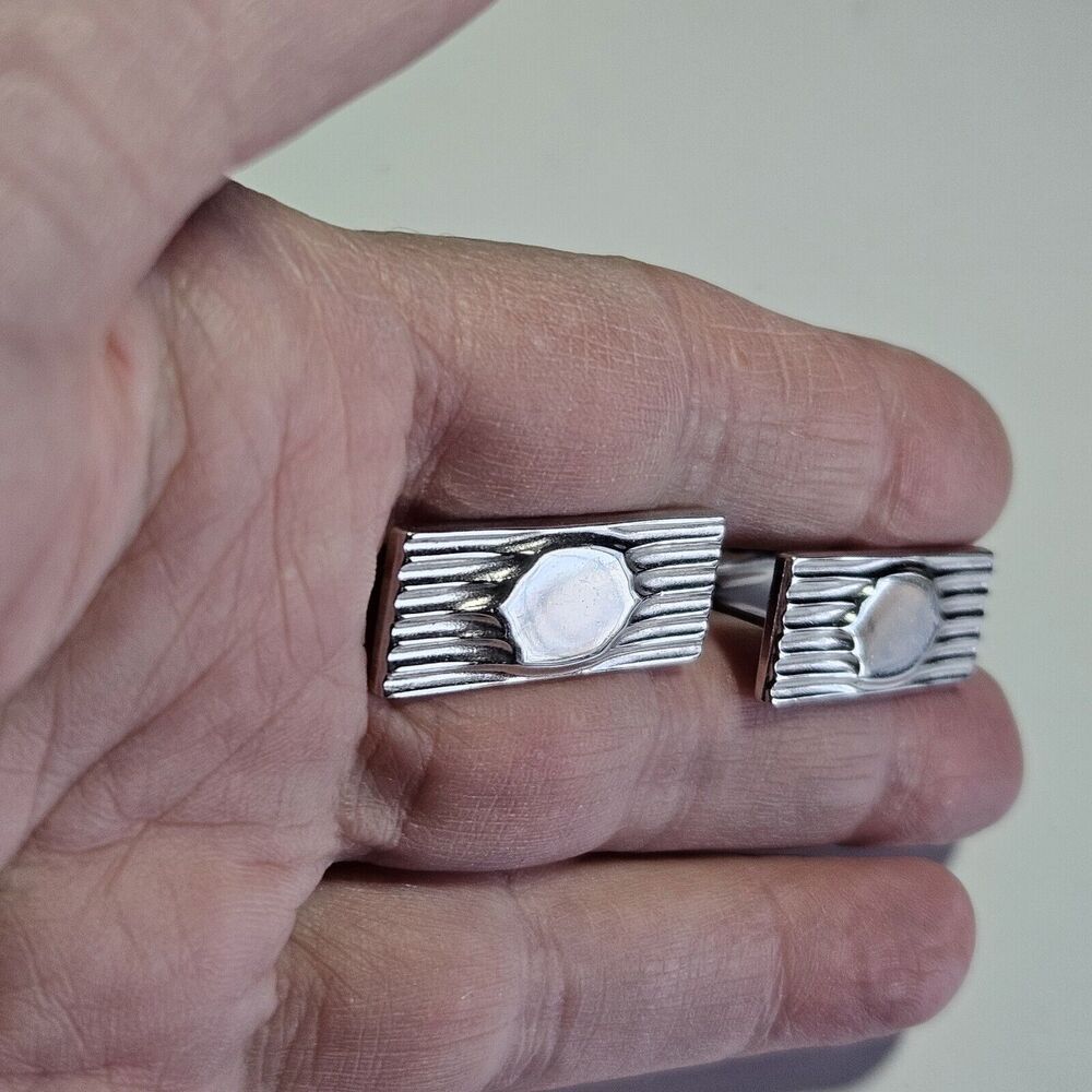 Vintage Anson Rectangular Cufflinks - image 5